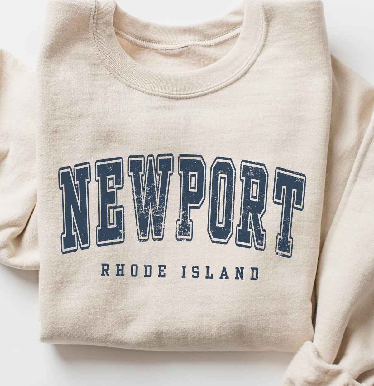 Newport Rhode Island Crewneck Sweatshirt Gift Pullover Souvenir Sweatshirt – Fan Favorite · Perfect For Daily Wear