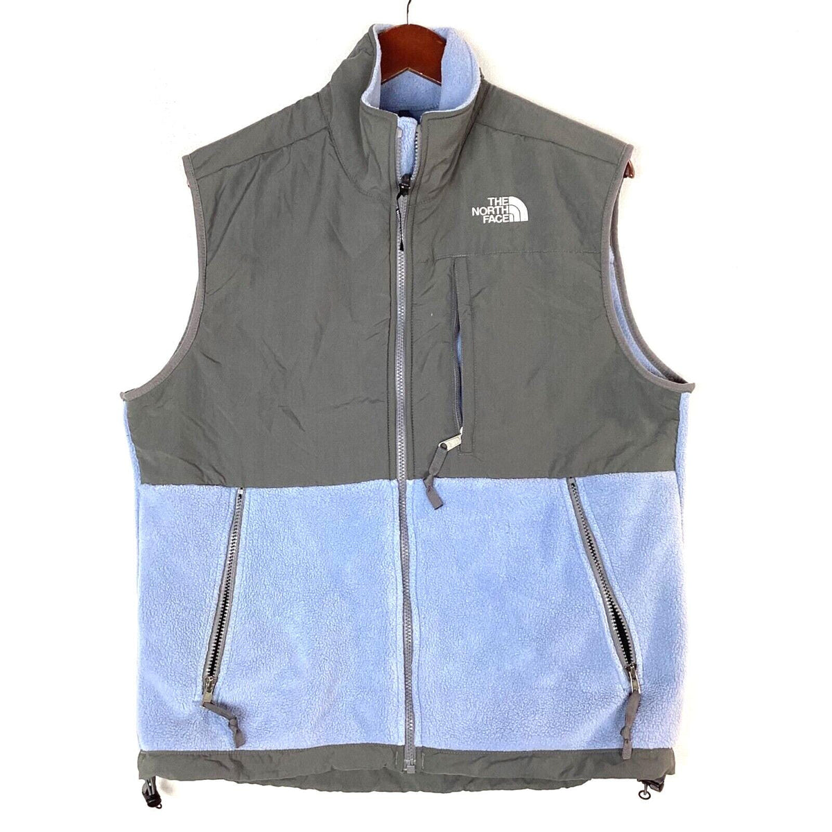 The North Face Denali Fleece Sweater Vest Jacket Womens Large Blue Full Zip Graphic Tee – Warm & Stylish · Top Pick For Any Outfit