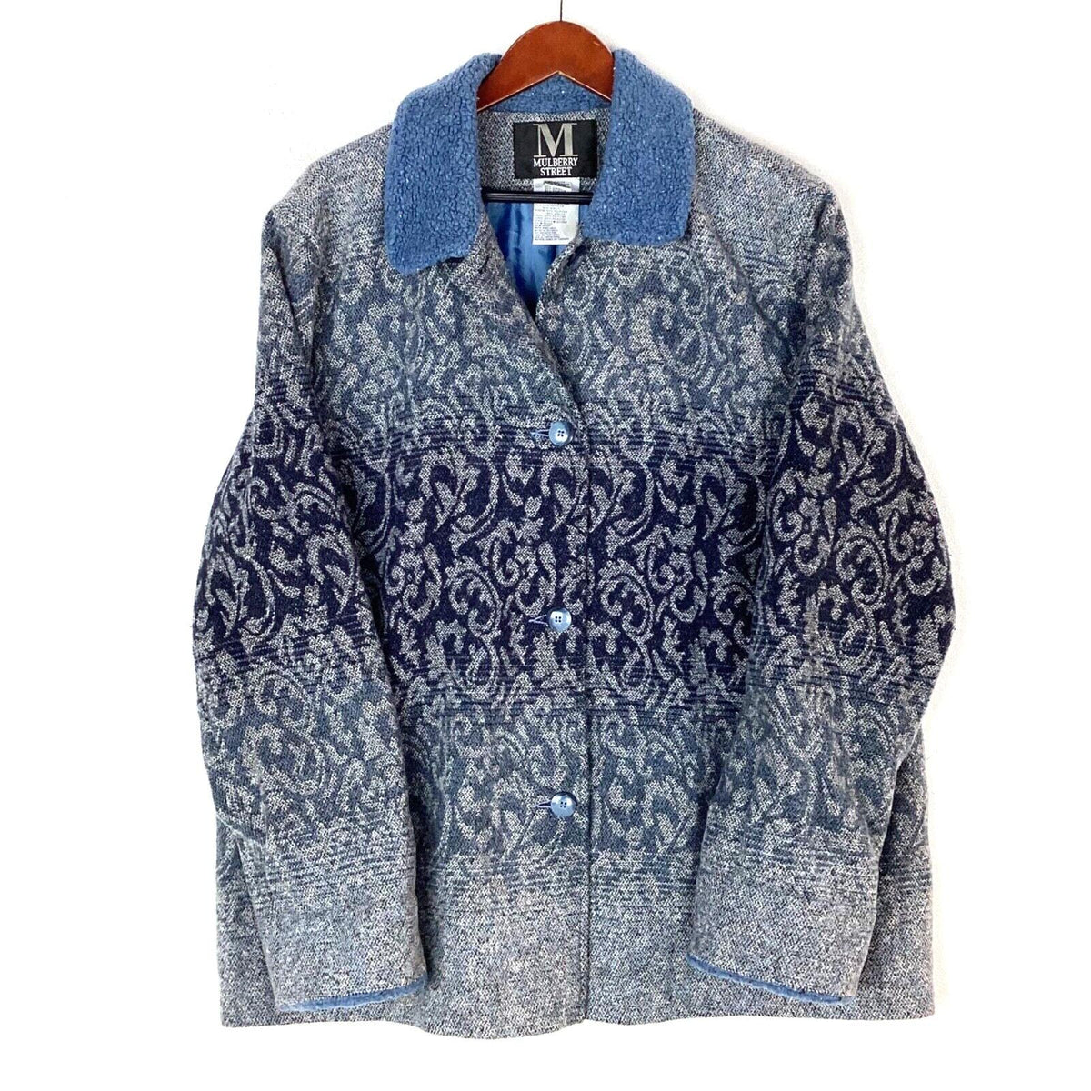 Vintage Mulberry Street Wool Coat Jacket Women39s Extra Large Made In Belarus Graphic Tee – Warm & Stylish · Top Pick For Any Outfit