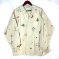 Vintage Floral Artisans Sweatshirt Large Yellow Cardigan Button Up Cardigan Sweatshirt – Feel-Good Design · Must-Have Style