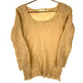 Vintage Grandma Knit Mohair Sweater Womens Medium Brown Crewneck 90s Graphic Tee – Bold Style · Trending Graphic Apparel
