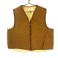 Vintage Carhartt Sherpa Lined Full Zip Work Vest 2XL Brown Graphic Tee – Warm & Stylish · Perfect For Daily Wear