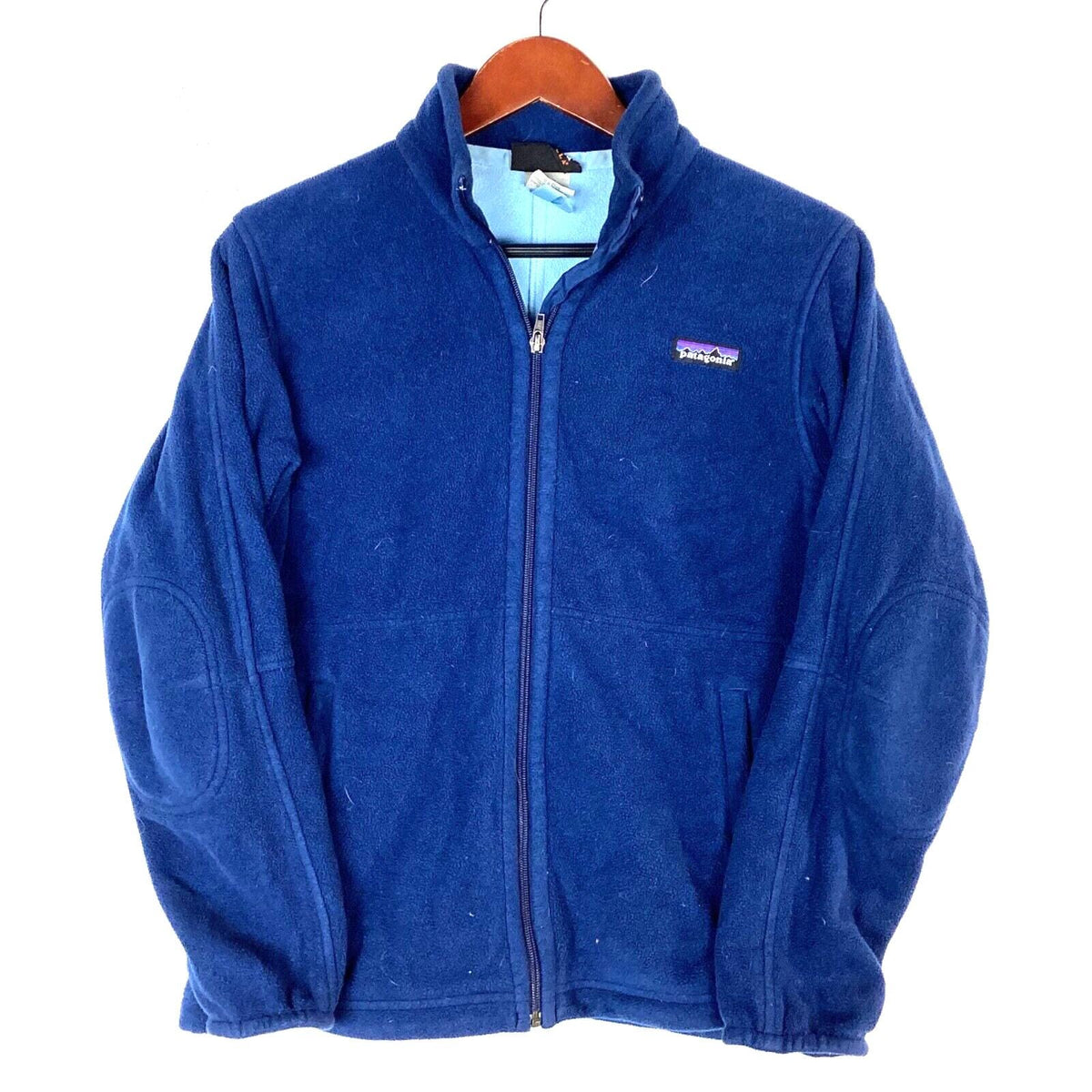 Patagonia Synchilla Fleece Sweater Jacket Womens Medium Blue Full Zip Graphic Tee – Everyday Comfort · Great Gift For Fans