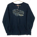 Harley Davidson Full Zip Women39s Sweatshirt Crewneck Size XL Black Y2K Sweatshirt – Aesthetic Look · Trending Graphic Apparel