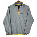 Patagonia Fleece Sweater Jacket Womens Large Snap T Gray Graphic Tee – Everyday Comfort · High-Quality Print