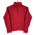 Patagonia Better Sweater Fleece Sweater Jacket Womens Small Red 14 Zip Graphic Tee – Easygoing Wear · Great Gift For Fans