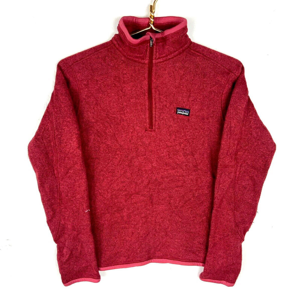 Patagonia Better Sweater Fleece Sweater Jacket Womens Small Red 14 Zip Graphic Tee – Easygoing Wear · Great Gift For Fans