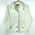 Vintage Lauren Ralph Lauren Knit Cardigan Sweater Womens XL White Graphic Tee – Warm & Stylish · Great Gift For Fans