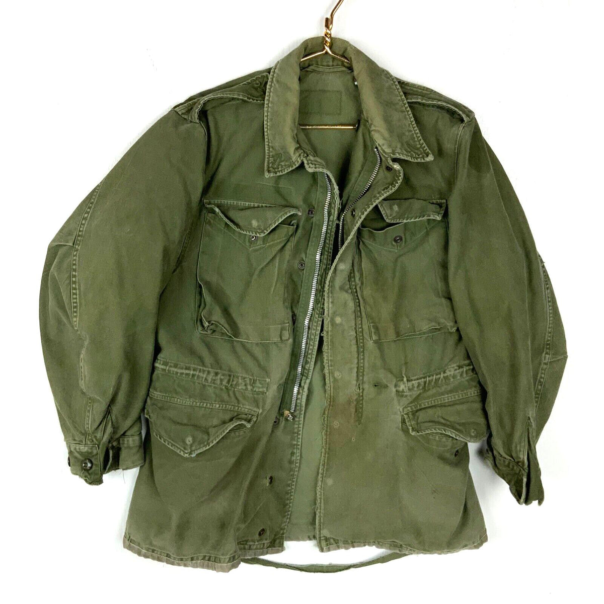 Vintage US Military OG107 Jacket Size Small Green Full Zip Distressed Graphic Tee – Soft Feel · Trending Graphic Apparel
