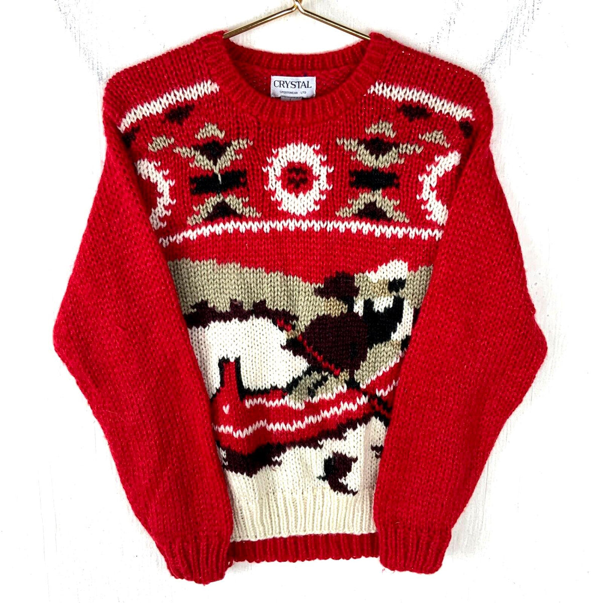 Vintage Grandma Knit Sweater Womens Large Red Crewneck Canoeing 90s Graphic Tee – Fan Favorite · Trending Graphic Apparel