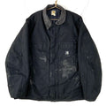 Carhartt Arctic Jacket Size XL Black Full Zip Lined Work Wear Distressed Graphic Tee – Warm & Stylish · Trending Graphic Apparel