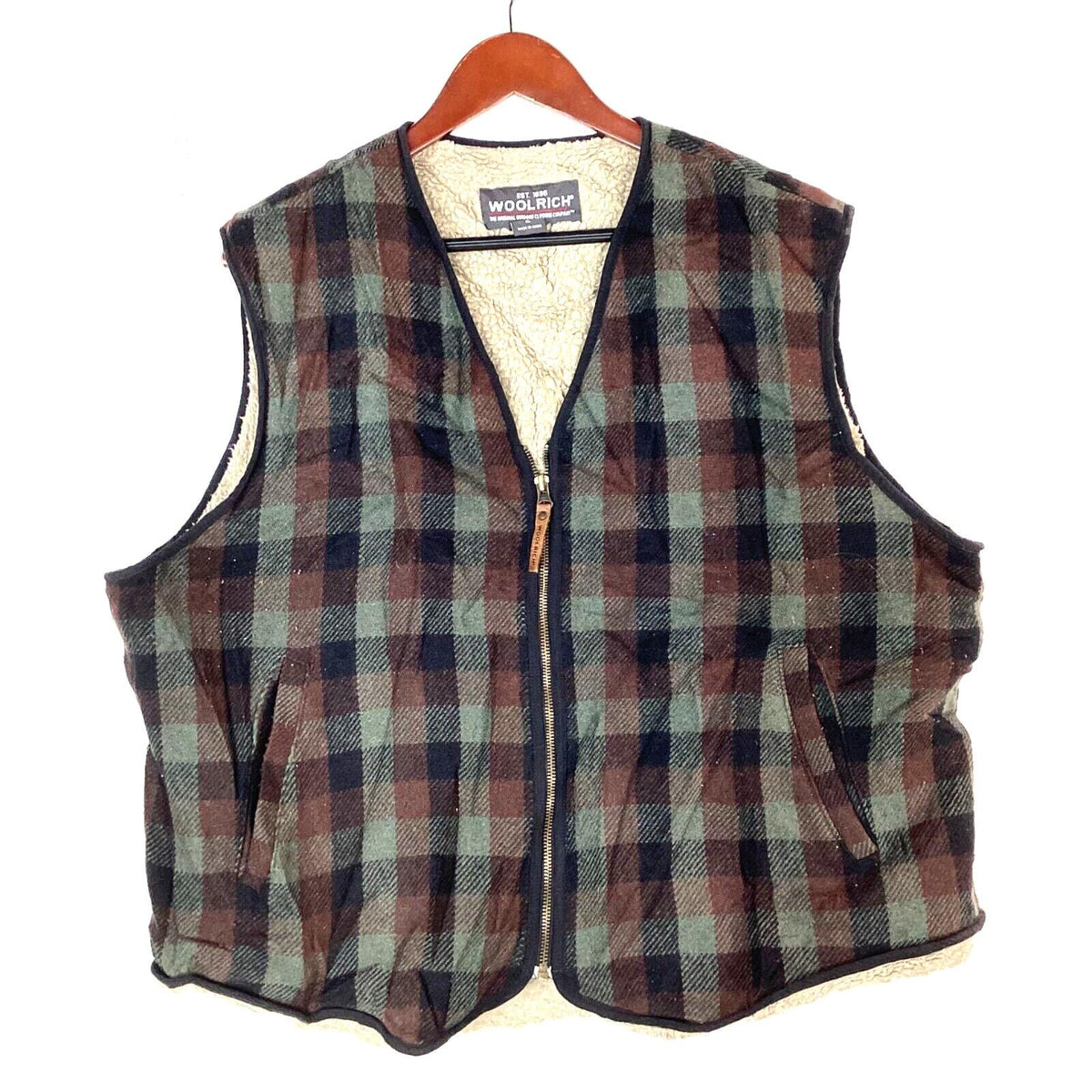 Woolrich Vest Wool Jacket Size Extra Large Multicolor Full Zip Graphic Tee – Soft Feel · Trending Graphic Apparel