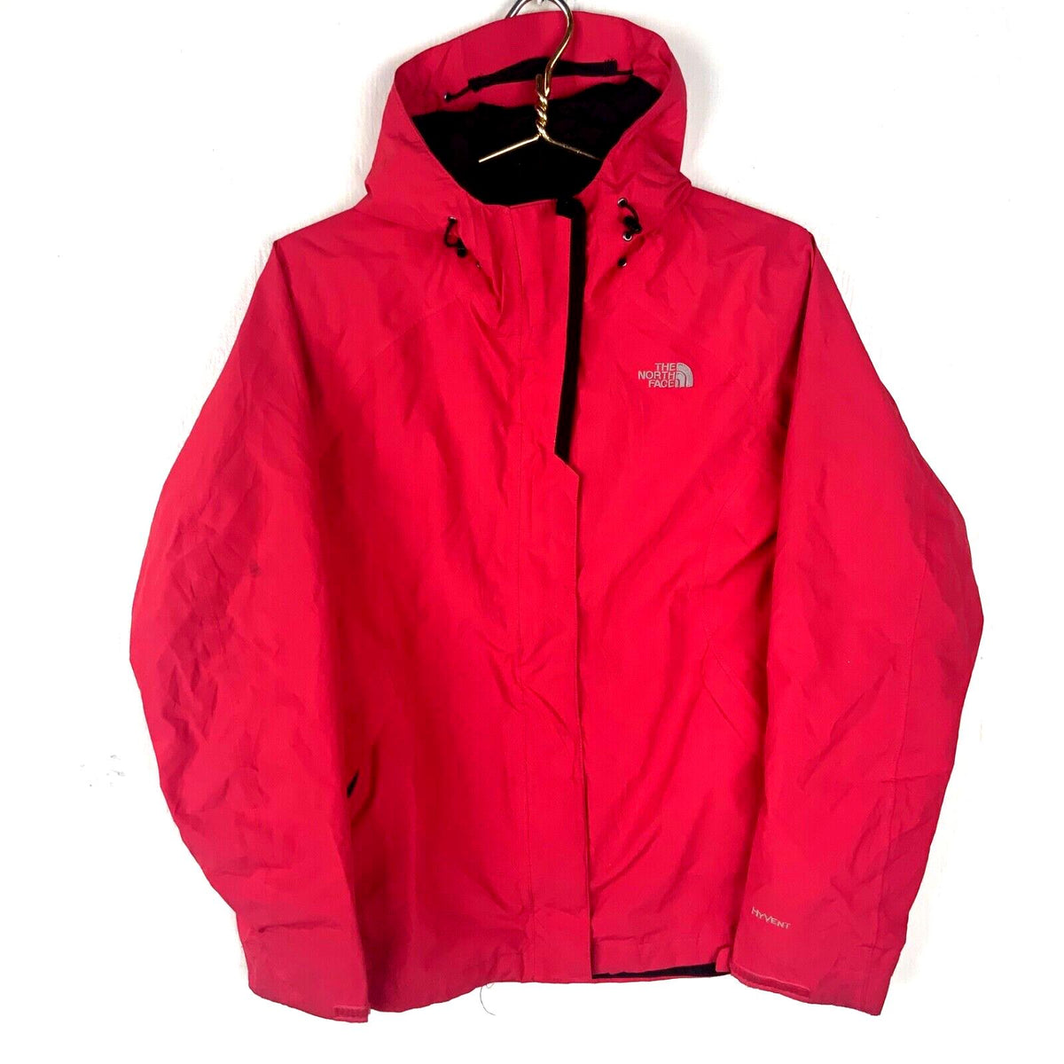 Vintage The North Face Women39s Hyvent Jacket Medium Pink Full Zip Graphic Tee – Aesthetic Look · Trending Graphic Apparel