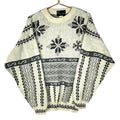 Vintage Grandpa Knit Wool Sweater XL White Crewneck Pattern 90s Graphic Tee – Easygoing Wear · Great Gift For Fans