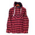 Polo Ralph Lauren Sweatshirt Hoodie Large Red Plaid Quarter Zip Hoodie – Aesthetic Look · Must-Have Style