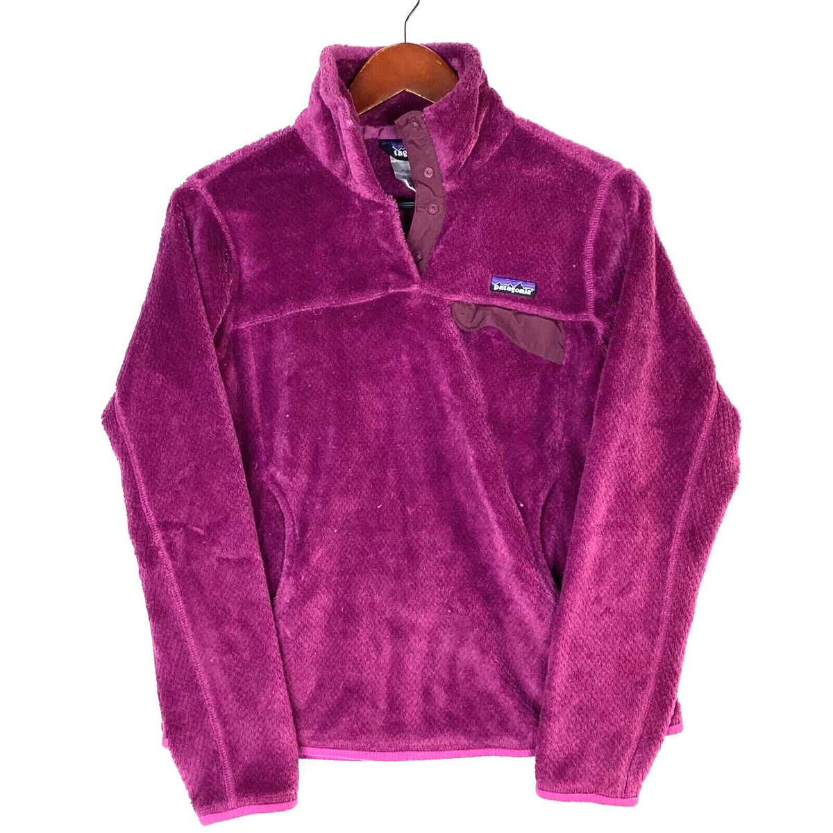 Patagonia ReTool Snap T Fleece Sweater Jacket Womens Medium Purple Full Zip Graphic Tee – Cozy Vibes · Great Gift For Fans