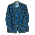 Vintage Pendleton 100 Virgin Wool Plaid Shirt Large Blue Long Sleeve Buttoned Graphic Tee – Aesthetic Look · High-Quality Print