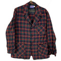 Vintage Pendleton Jacket Medium Checkered Long Sleeve Button Up Wool Made In Usa Graphic Tee – Fan Favorite · Great Gift For Fans