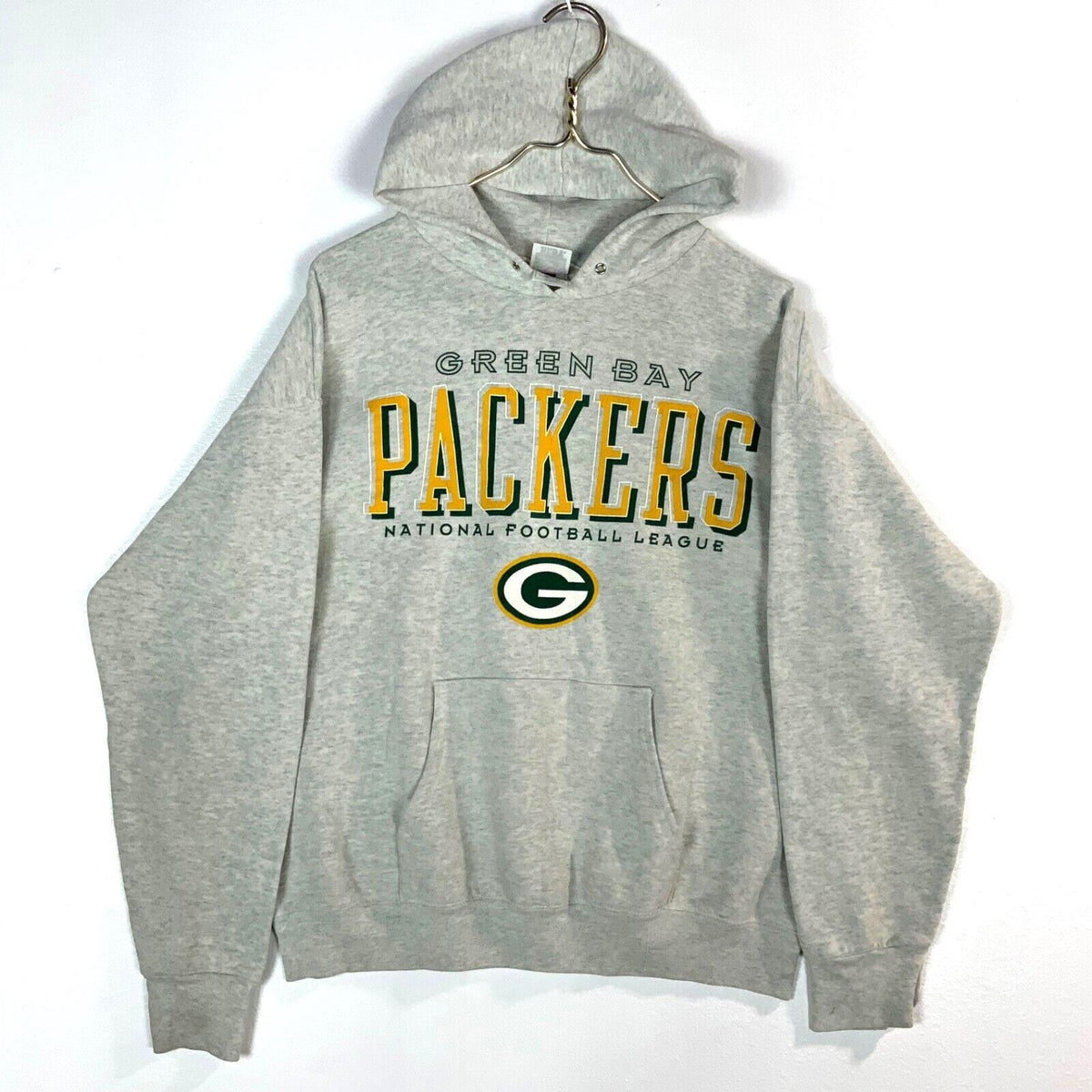 Vintage Green Bay Packers Sweatshirt Size Large Gray Nfl Sweatshirt – Aesthetic Look · Must-Have Style