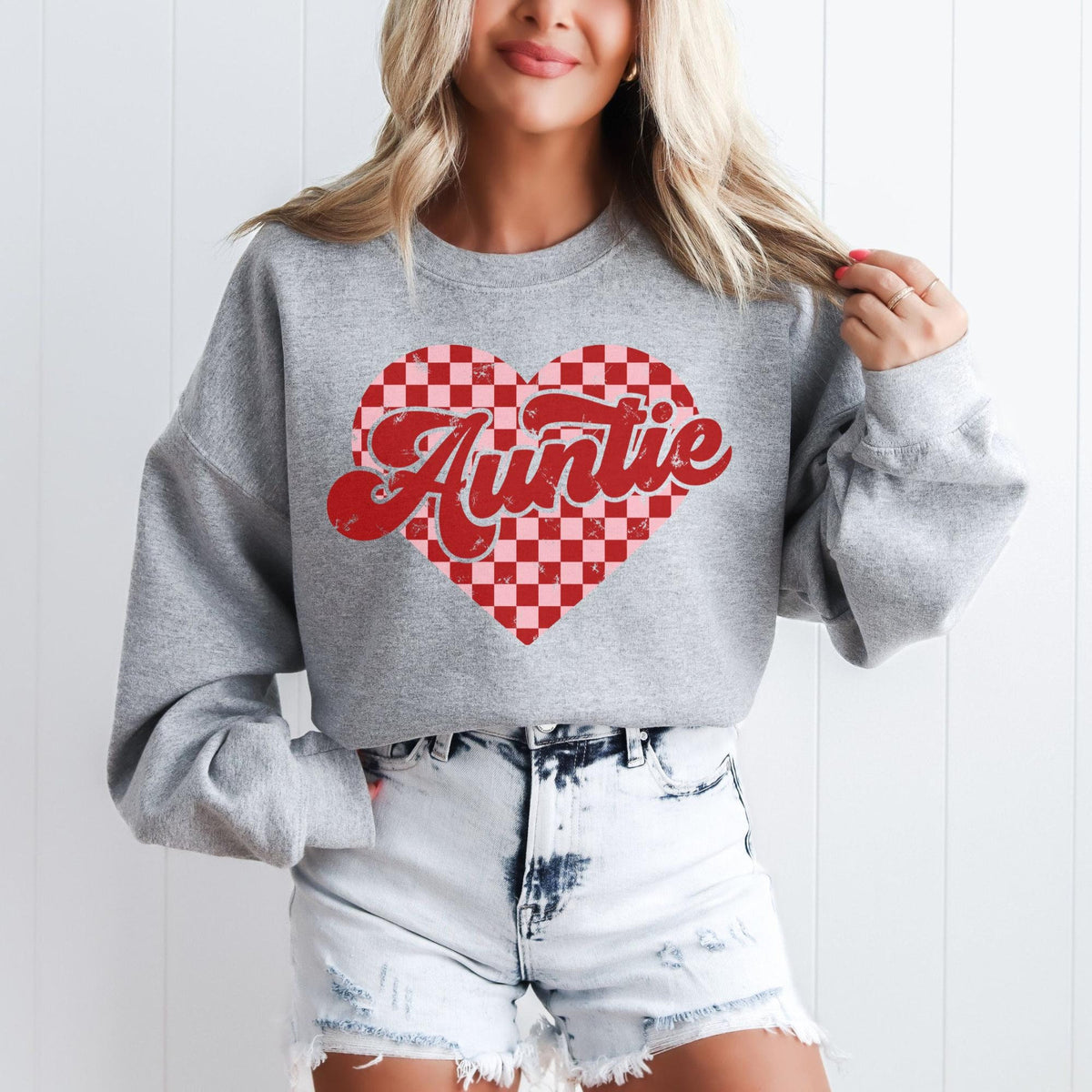 Auntie Sweatshirt Auntie Sweater Auntie Valentine Shirt Valentine Gift for Aunt Cute Aunt Shirt Auntie Sweater Aunt Sweater Sweatshirt – Premium Graphic · Trending Graphic Apparel