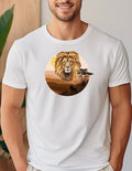 Lion T shirt King of the Jungle Tee Animal Lover Gifts Lion Tee Graphic Tee – Premium Graphic · Must-Have Style
