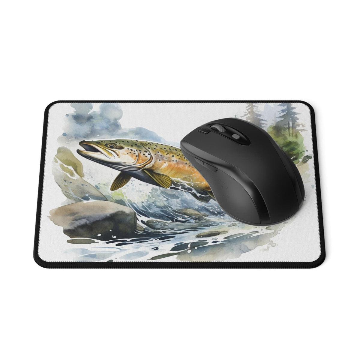 Trout Fishing Non slip Mouse Pad Fly Fish Lovers Gifts Fishermans Gifts Graphic Tee – Cozy Vibes · Great Gift For Fans