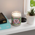 Floral Tudor History Candle History Teacher English History Professor Social Studies Gift British History Whimsigoth Candle with Roses Graphic Tee – Fan Favorite · Trending Graphic Apparel