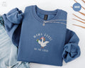 Silly Goose Embroidered Mama Sweatshirt Coffee Lover Mom Crewneck Funny Goose Gift Pregnancy Announcement Sweater Mothers Day Gift Sweatshirt – Easygoing Wear · Perfect For Daily Wear