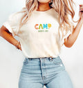Camp Buddy Era Tshirt Camping Tee Camping Adventure shirt Front and Back Graphic Kids Shirt Outdoor Kid Shirt Graphic Tee – Everyday Comfort · Perfect For Daily Wear