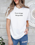Inspiring Tshirt Great Sayings Shirt Front and Back Design Tee Empowering Gift Graphic Tee – Soft Feel · Great Gift For Fans