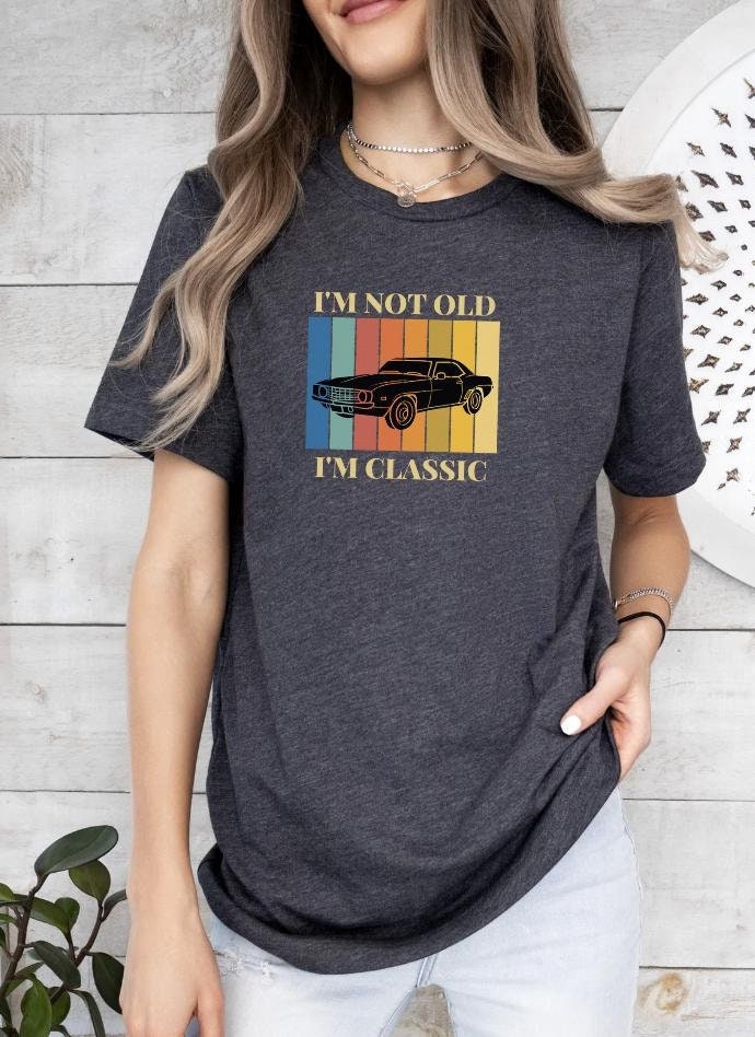 Vintage Ride Timeless Vibe Classic Car T Shirt Graphic Tee – Everyday Comfort · Perfect For Daily Wear