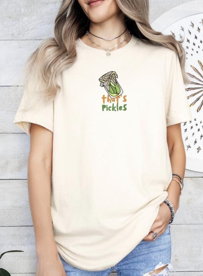 Pickle Shirt Pickle39s Tee Pickle Lovers Shirt Funny Slogan Tee Graphic Tee – Bold Style · Perfect For Daily Wear