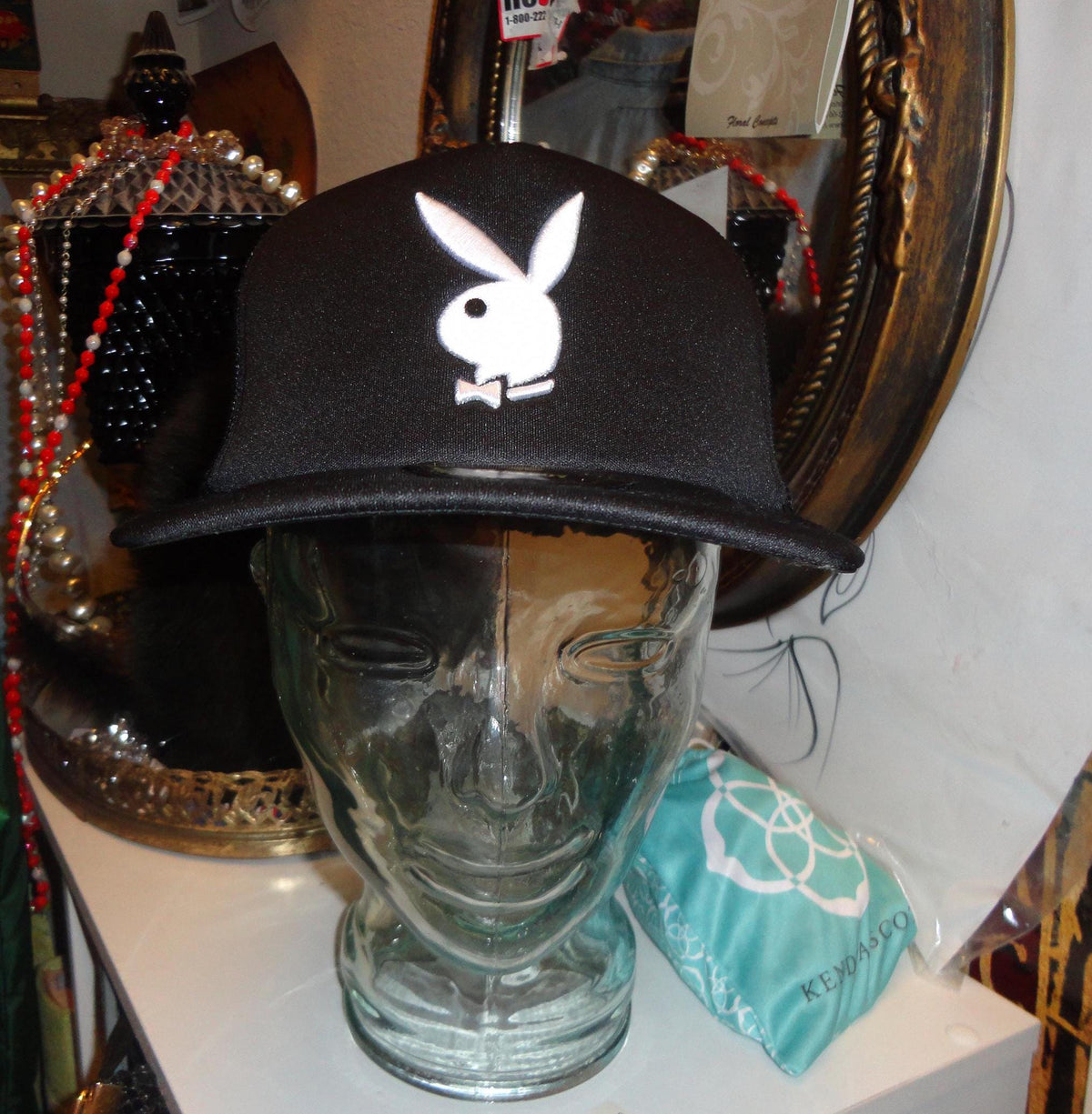 Playboy Authentic Mesh Black Trucker Cap Hat Graphic Tee – Everyday Comfort · Must-Have Style