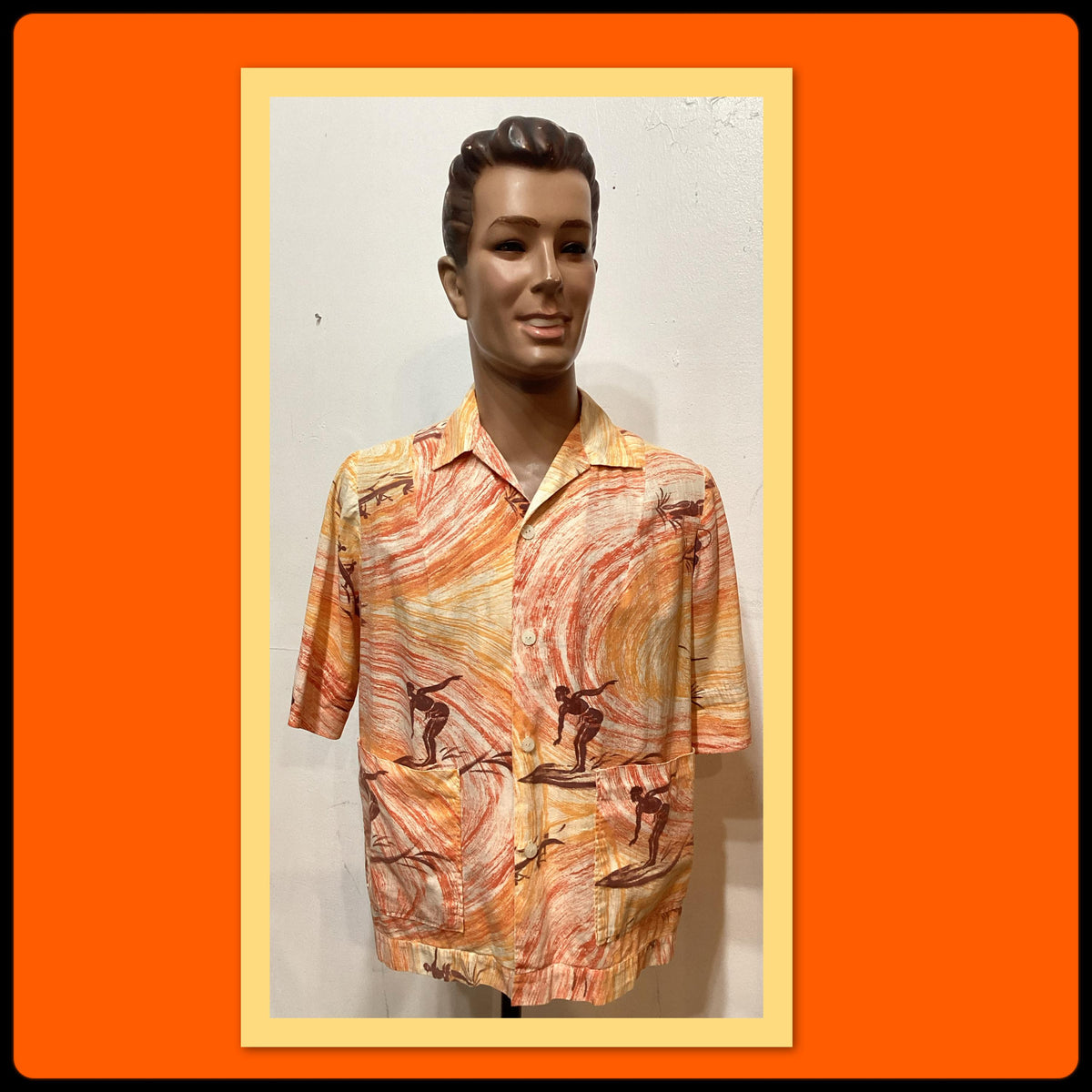 HS092 Vintage 195039s cotton cabana Hawaiian shirt Graphic Tee – Feel-Good Design · High-Quality Print