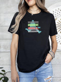 Rock T shirt Rock N Roll Tee Front and Back Graphic Music Lovers Gift Rock Band Shirt Nostalgia Shirt Vintage Rock Tee Graphic Tee – Cozy Vibes · High-Quality Print
