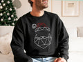 Geometric Santa Father Christmas Sweatshirt Santa Claus Sweater Festive Jumper Sweatshirt – Everyday Comfort · Perfect For Daily Wear