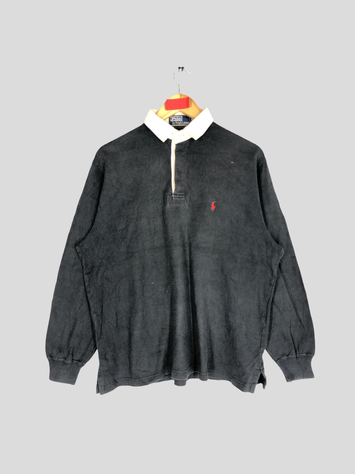Vintage 90s Polo Ralph Lauren Polo Rugby Polo Sweatshirt Ralph Lauren Half Button Crewneck Ralph Lauren Sweater Pullover Embroidered Logo M Sweatshirt – Feel-Good Design · High-Quality Print