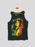 Y2K BOB MARLEY Legend Big Print Tank Top Bob Marley Jamaican Singer Songwriter Musician Sleeveless T Shirt Reggea Music Concert Tour Size M Tank Top – Easygoing Wear · High-Quality Print