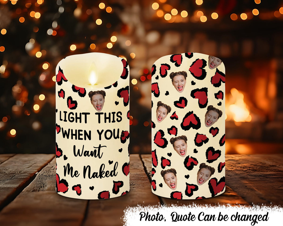 Custom Photo Light This When You Want Personalized Flameless LED Candle Valentine39s Day Gifts Anniversary Gifts Commemorative Gifts Graphic Tee – Aesthetic Look · Trending Graphic Apparel