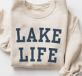 Lake Life Crewneck Sweatshirt Gift Lake House Pullover Souvenir Sweatshirt – Easygoing Wear · Must-Have Style