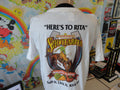 Vintage 9039s Hiram Walker Margarita Schnapps Back Print White T Shirt XL Graphic Tee – Premium Graphic · High-Quality Print