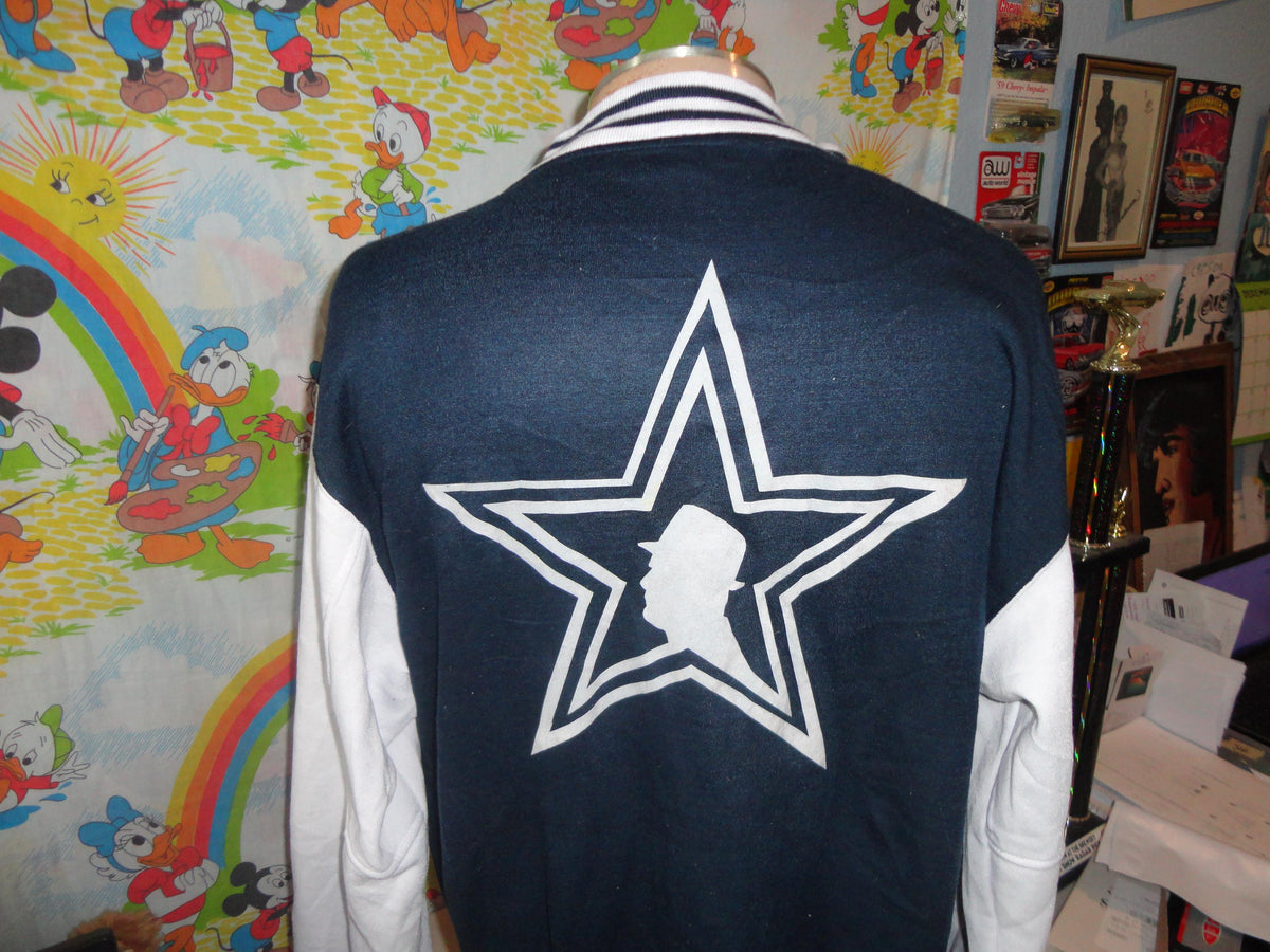 Dallas Cowboys TOM LANDRY Varsity Letterman Style Sweatshirt Jacket Size 2XL Sweatshirt – Warm & Stylish · Great Gift For Fans