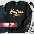 Haitian Sweatshirt Haitian Sweater Haitian Gift African American Sweatshirts African American Gift African American Hoodies Hoodie – Fan Favorite · Perfect For Daily Wear