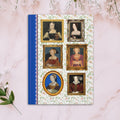 Tudor History Gift Cute European History Notebook with Portraits of Henry the 8th39s Wives Famous Queens English History Professor Gift Graphic Tee – Bold Style · Perfect For Daily Wear