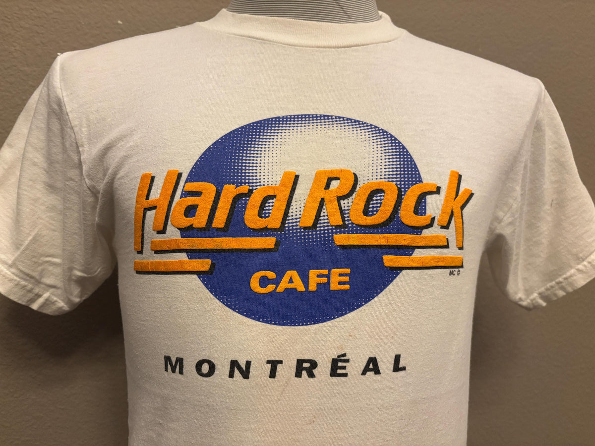 Vintage 9039s Hard Rock Cafe Montral T Shirt S Graphic Tee – Aesthetic Look · High-Quality Print