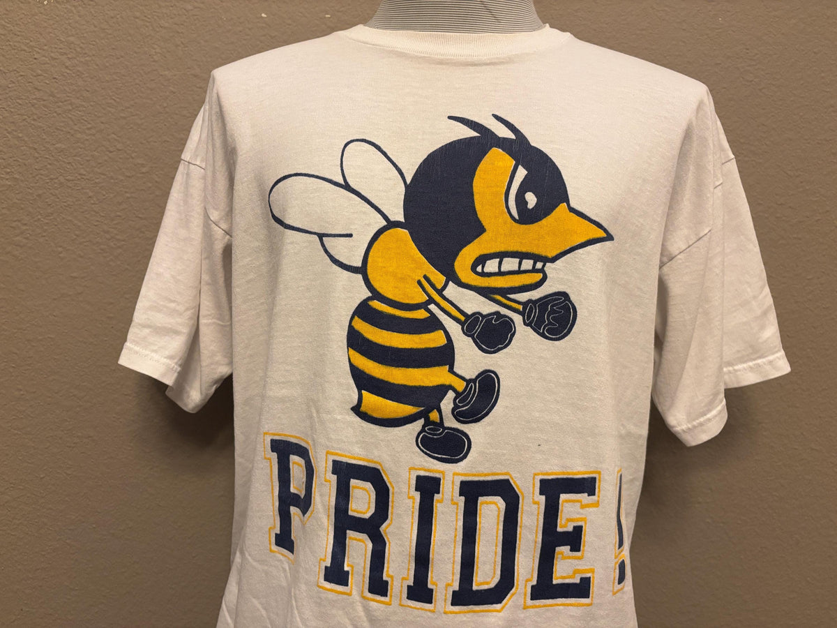 Vintage 9039s Yellow Jacket Pride Mascot T Shirt XL Graphic Tee – Cozy Vibes · Trending Graphic Apparel
