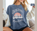 Boston Comfort Colors shirt Massachusetts Tshirt Boston T shirt Vacation tee Boston Apparel Boston Souvenir Vacation Gifts New England tee Graphic Tee – Everyday Comfort · Perfect For Daily Wear