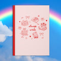 Cute Author Gift for Romance Writer or Friend Who Loves to Journal Funny Saying Hardcover Y2K Aesthetic Diary with Stars Celestial Vibes Graphic Tee – Feel-Good Design · Top Pick For Any Outfit