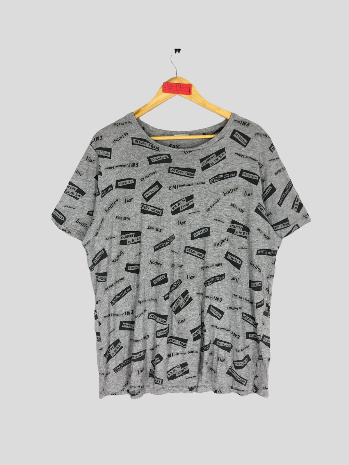 Vintage Y2K Sex Pistols Band Tee XLarge Gray Sex Pistols Pretty Vacant Band T Shirt Sex Pistols Punk Promo Tee Size XL Graphic Tee – Cozy Vibes · Trending Graphic Apparel