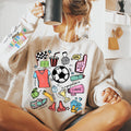 Soccer Mom Sweatshirt Coquette Sweatshirt Soccer Mom Shirt Coquette Soccer Shirt Soccer Coach Gift Soccer Mama Sweatshirt Sweatshirt – Bold Style · Great Gift For Fans